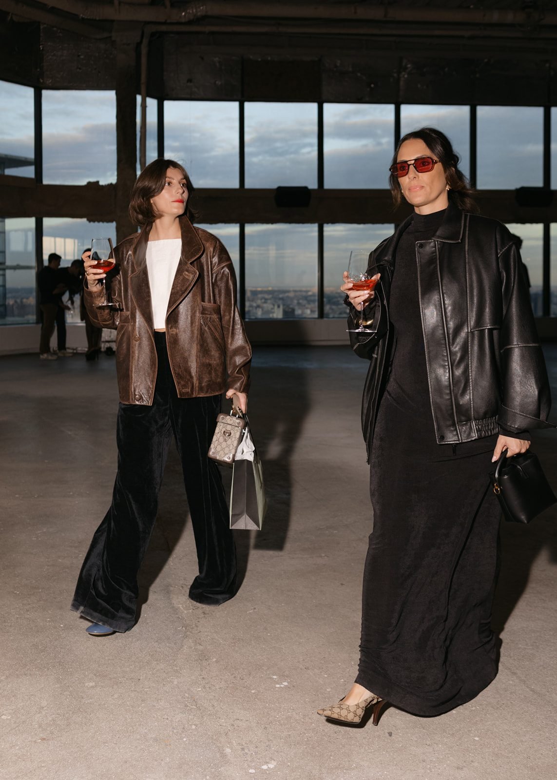 Guest in motion at We Are Ona WSA New York pop-up, photographed by Alicia Valdez